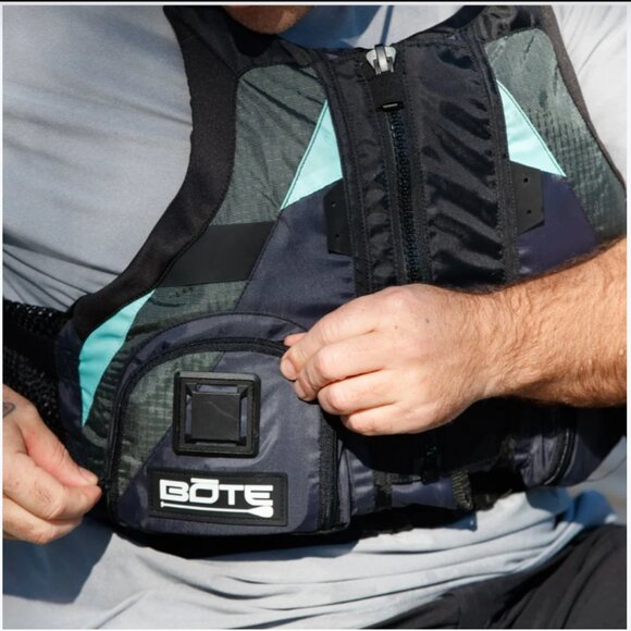 NEW BOTE Adult Fishing Foam PFD Vest L/XL - Picture 3 of 4